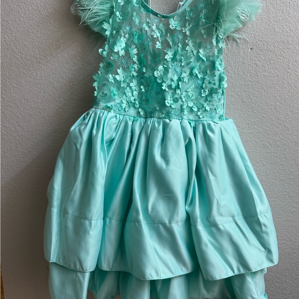 Floral Pageant Dress